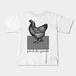 Pied-de-Poule Kids T-Shirt